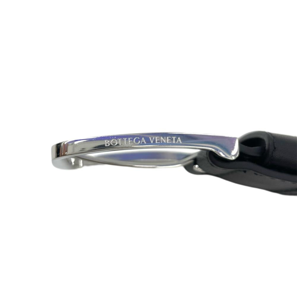 Bottega Veneta Men's Intrecciato Leather Belt 609182