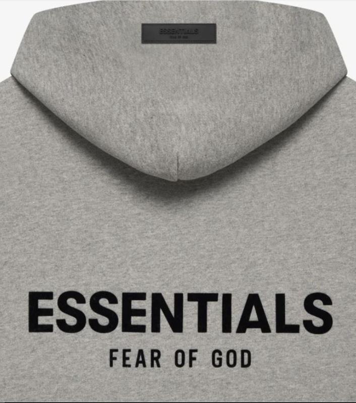 Fear of God Essentials The Core Collection Dark Oatmeal Hoodie