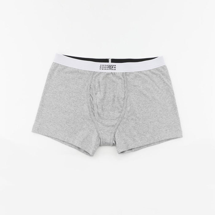Maison Margiela MM6 Numbered Band Boxer Trunks Men’s Underwear Gray