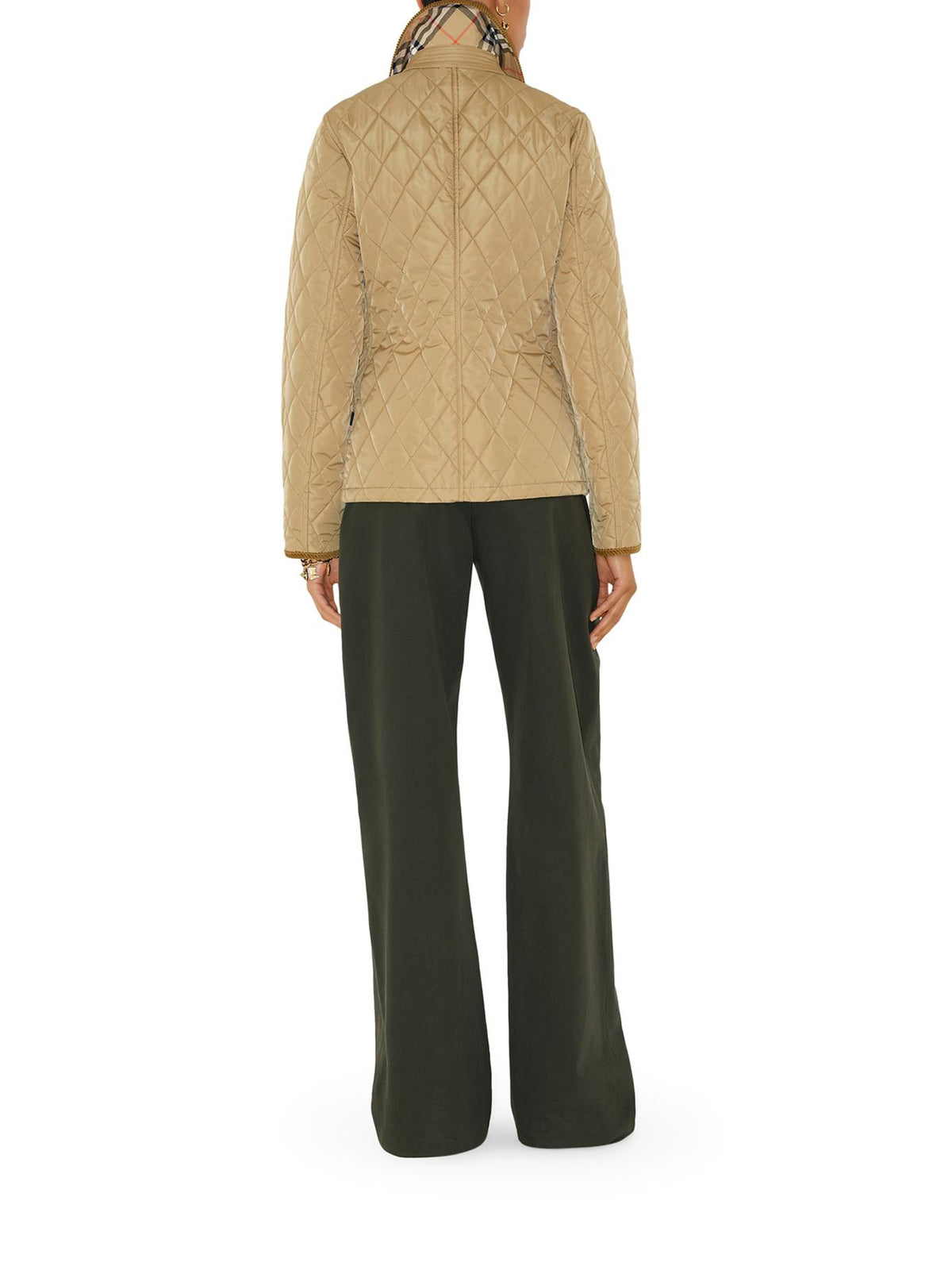 BURBERRY Flax Sand IP Check Casual Jacket