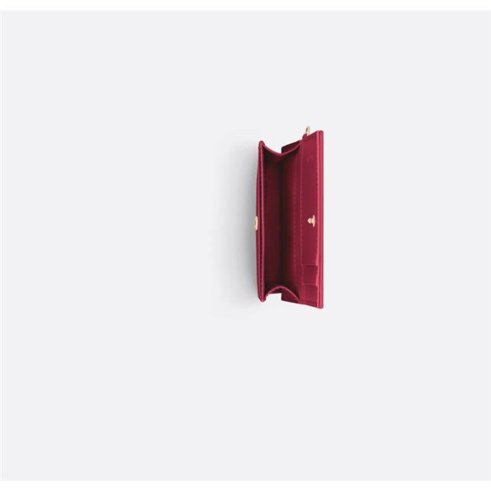DIOR Lady Dior Flap Card Holder Wallet S0011OVRB