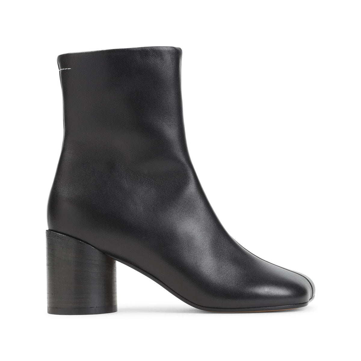 Maison Margiela Black Leather Ankle Boots