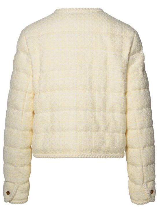 Moncler Short Down Puffer Jacket for Men 1A00052597IIF00 WHITE DOM