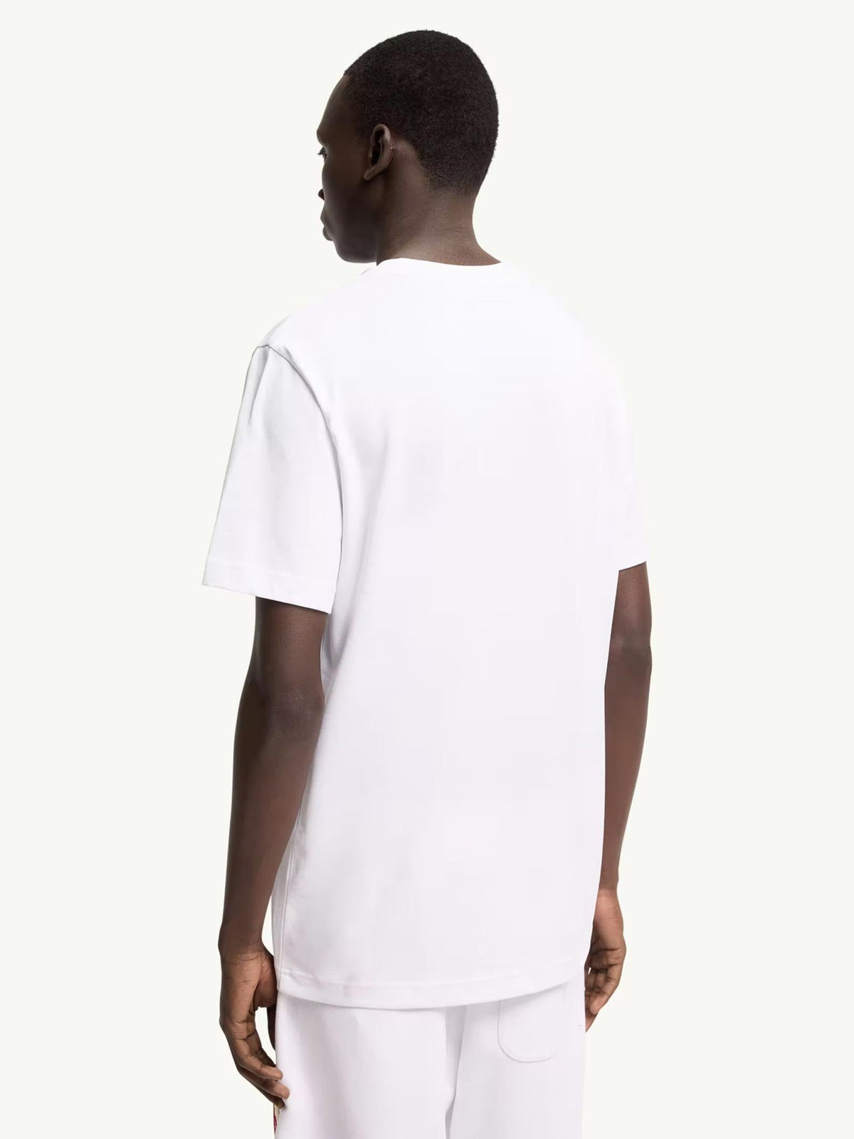 Moncler Short Sleeve T-Shirt Men’s Cotton Crewneck Black