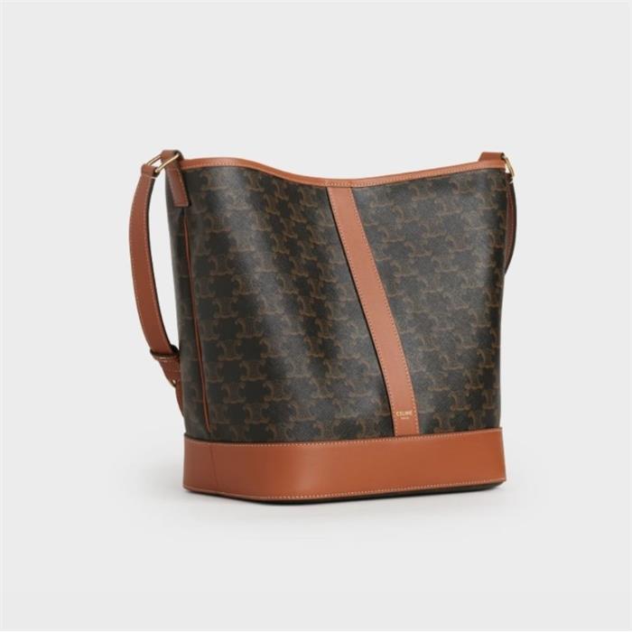 CELINE Medium Bucket Shoulder Crossbody Tote Bag 191132CAS 04LU