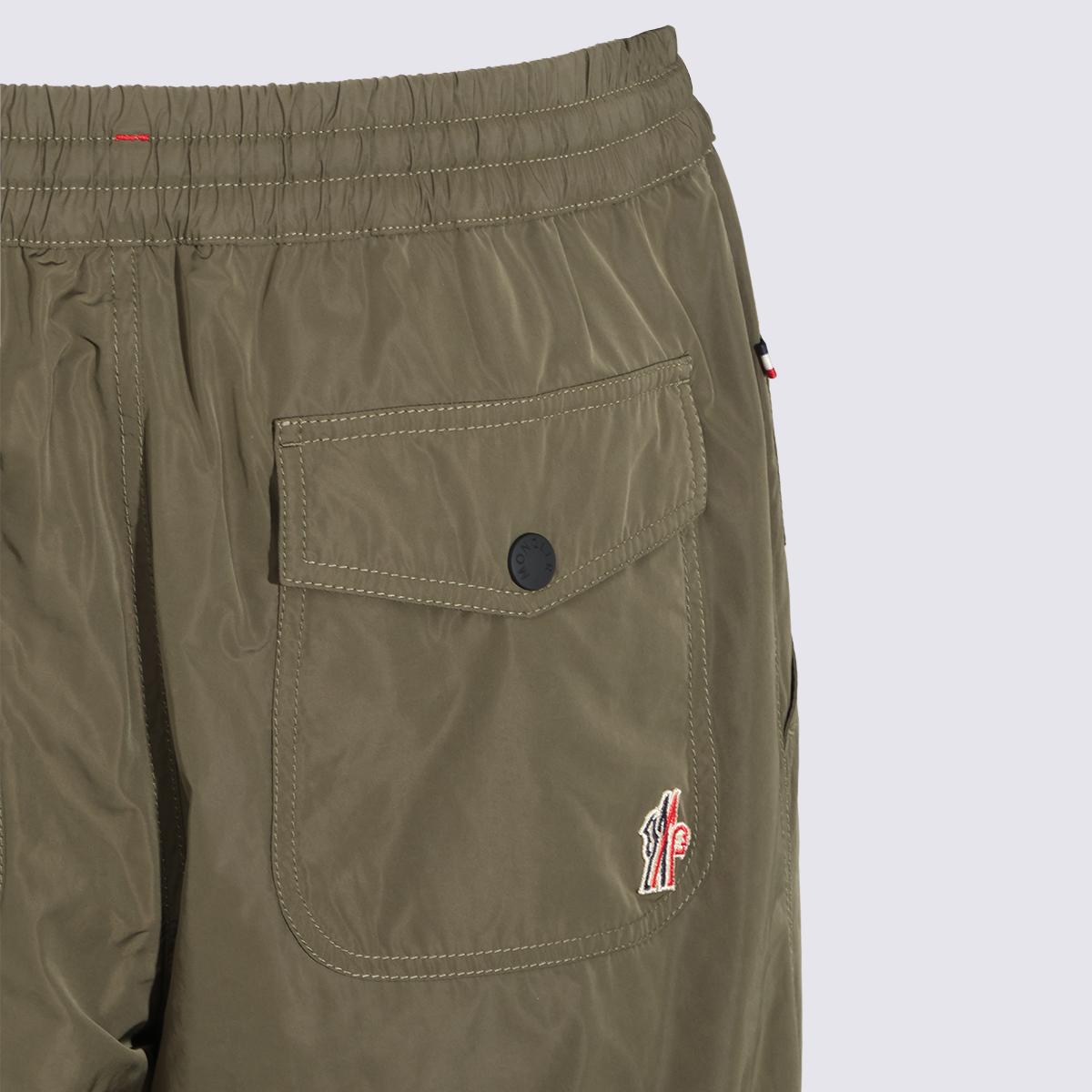 Moncler Black Cargo Pants for Men