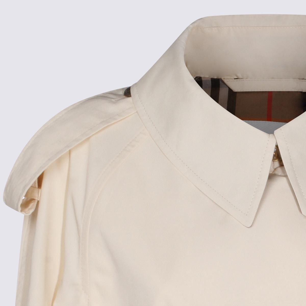 BURBERRY Beige Cotton Trench Coat Women