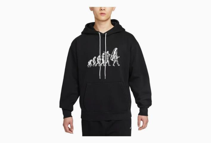 Nike Sneaker Evolution Black Hoodie for Men FQ6898 010