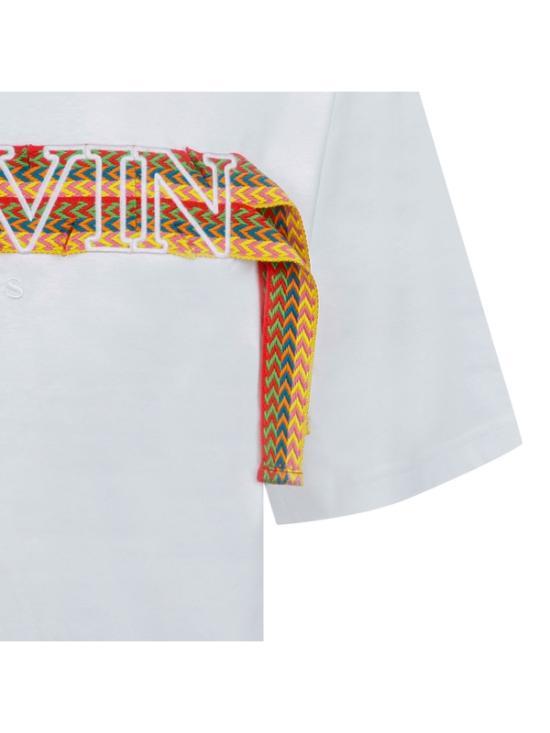 Lanvin Short Sleeve T-Shirt for Men RMTS0026J19801 WHITE DOM