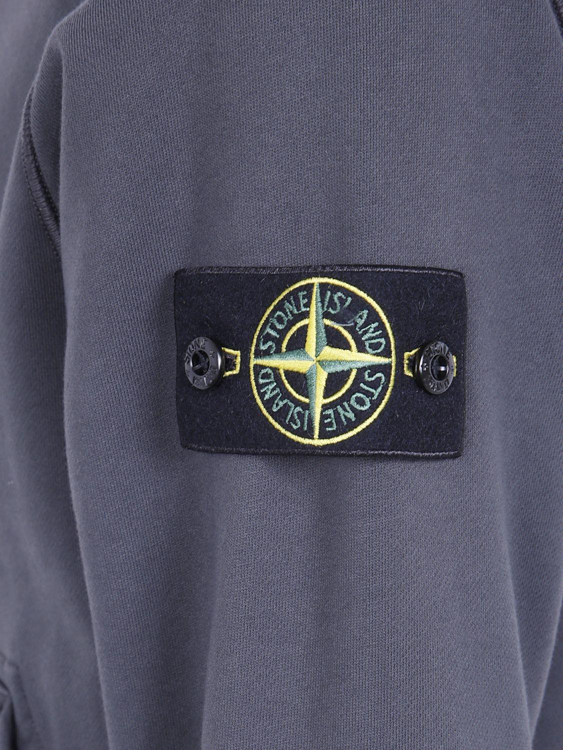 STONE ISLAND Zip-Up Bomber Jacket V0062