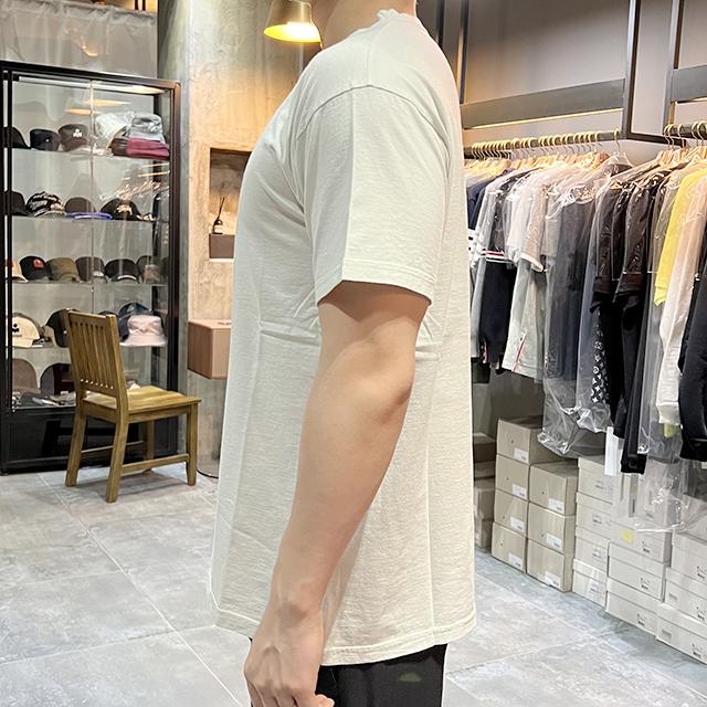 Maison Margiela Back Stitch Number Logo Short Sleeve T-Shirt White