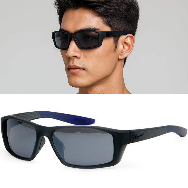 Nike Brazen Shadow Sports Goggles Semi-Mirror Unisex Sunglasses CT8228 012