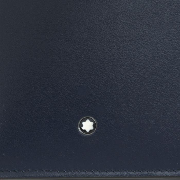 Montblanc Meisterstück Black Leather 6CC Bifold Wallet