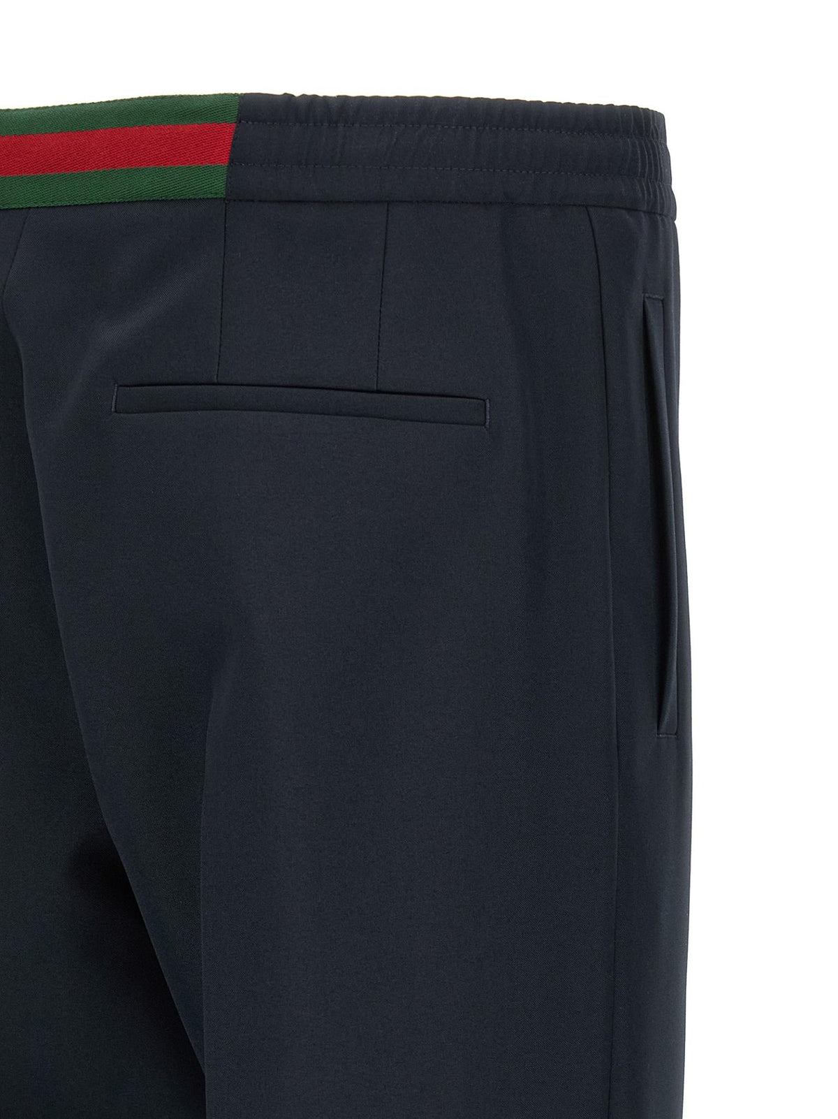 GUCCI Blue Wool Dress Suit Pants
