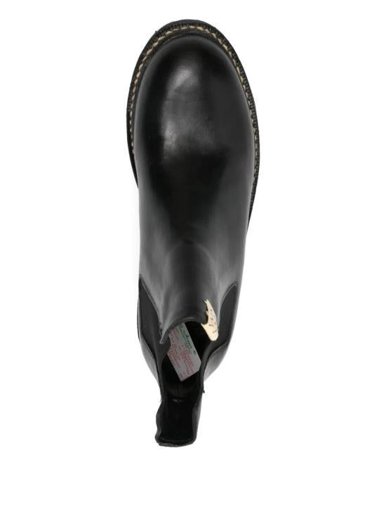 Visvim Black Leather Boots 0125202002006 BLACK