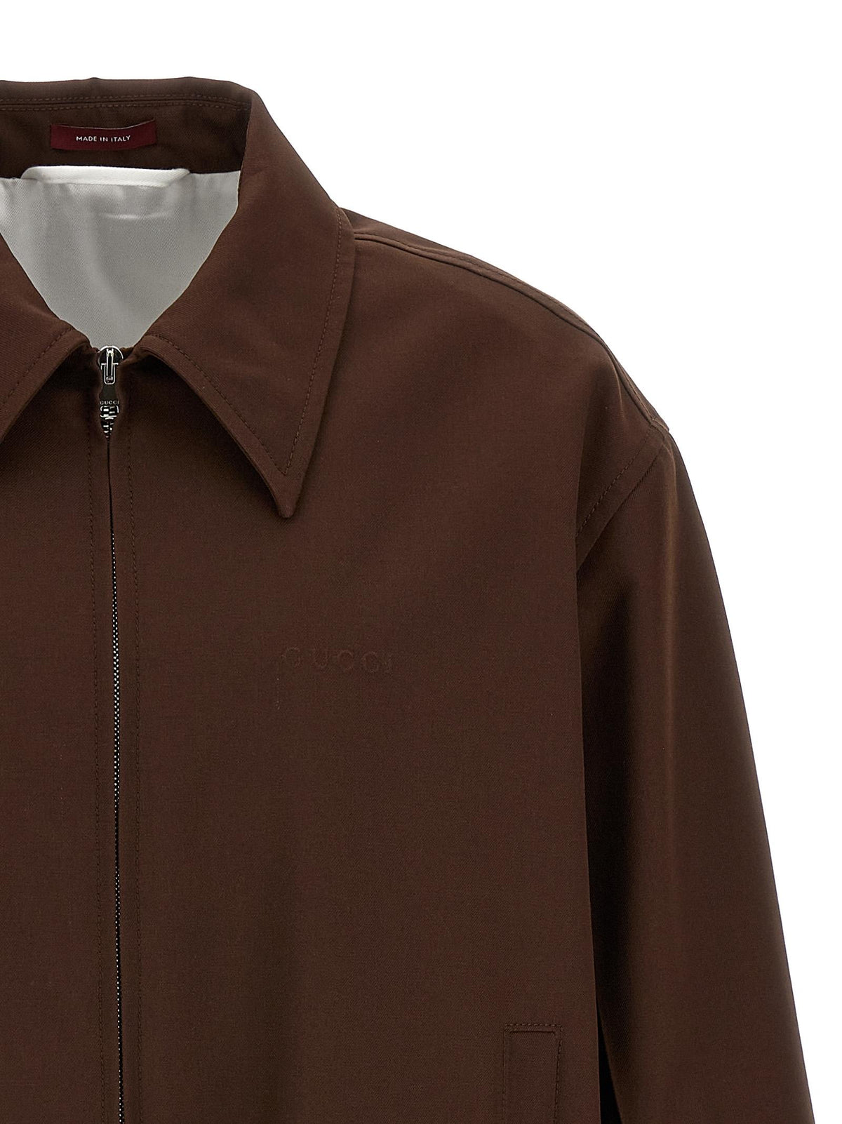 GUCCI Casual Jacket SS25 Men's Zip-Up Jacket