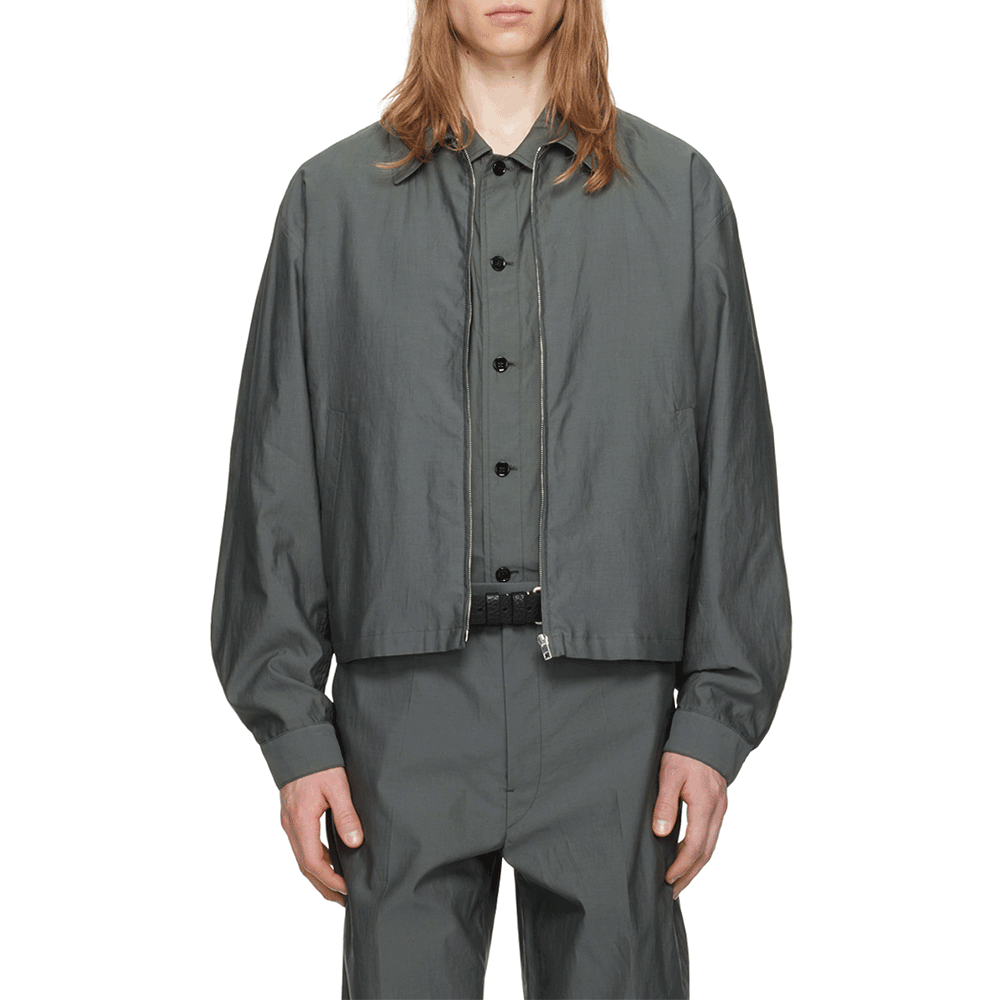 Lemaire Men’s Khaki Blouson Jacket OW1062 LF1209