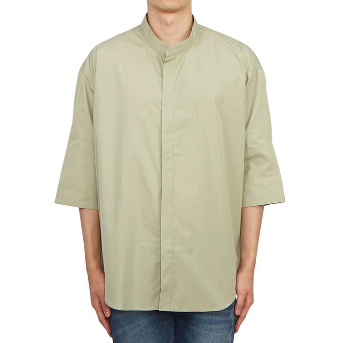 AMI Unisex Long Sleeve Shirt Green Cotton