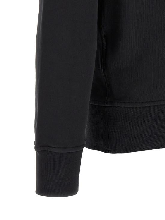 STONE ISLAND Black Cotton Logo Hoodie Sweatshirt Women’ L2S156100062 S0051 V0029