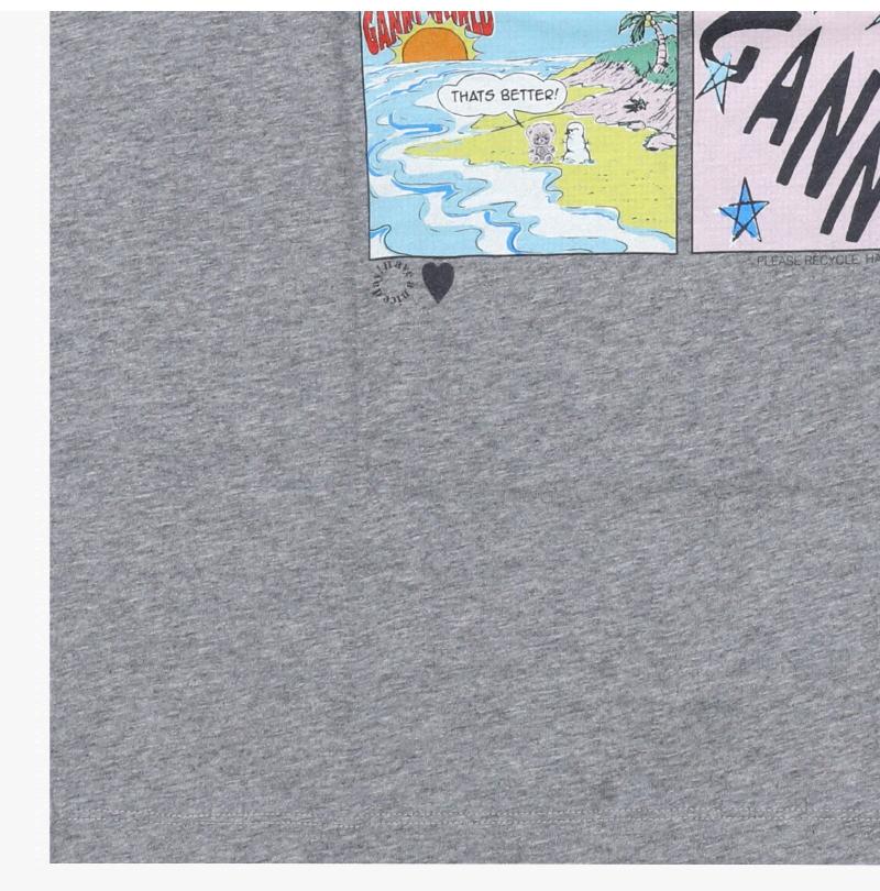 GANNI Women's Short Sleeve T-Shirt A1050070 920