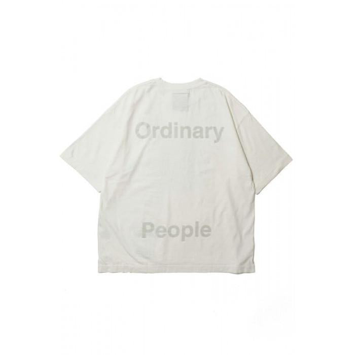 Maison Mihara Yasuhiro Leon Print Short Sleeve T-Shirt White J16TS861