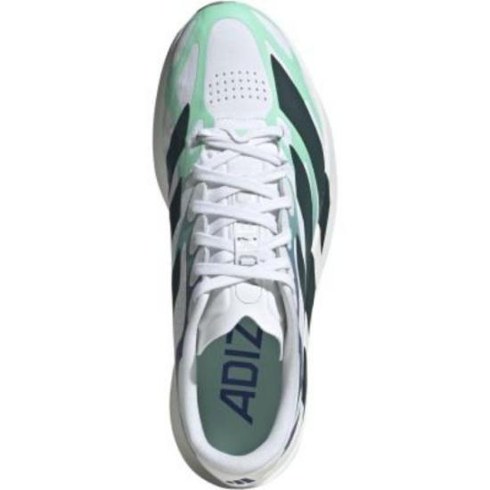 Adidas White Leather Low-Top Sneake KJ0423 CLOUD WHITE AURORA IVY PULSE MINT DOM