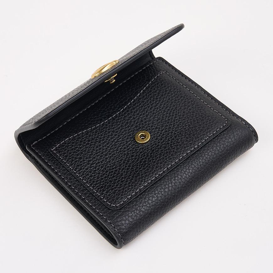 Coach Mila Small Flap Wallet for Women CAO13 B4BK