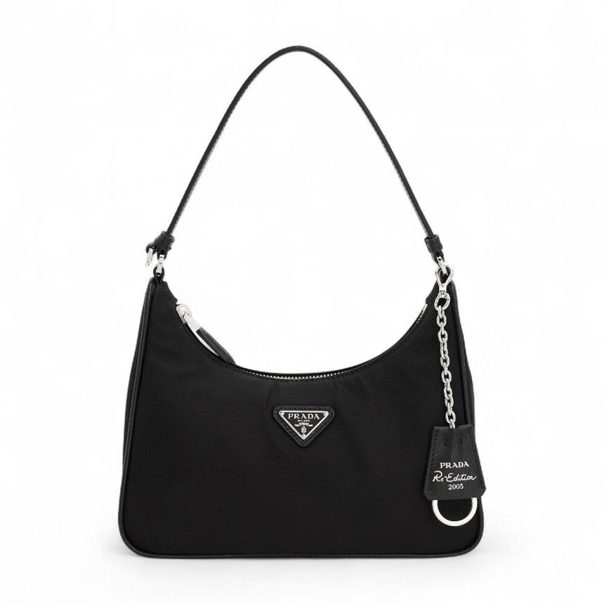 PRADA Re-Edition 2005 Re-Nylon Mini Women’s Shoulder Bag Black