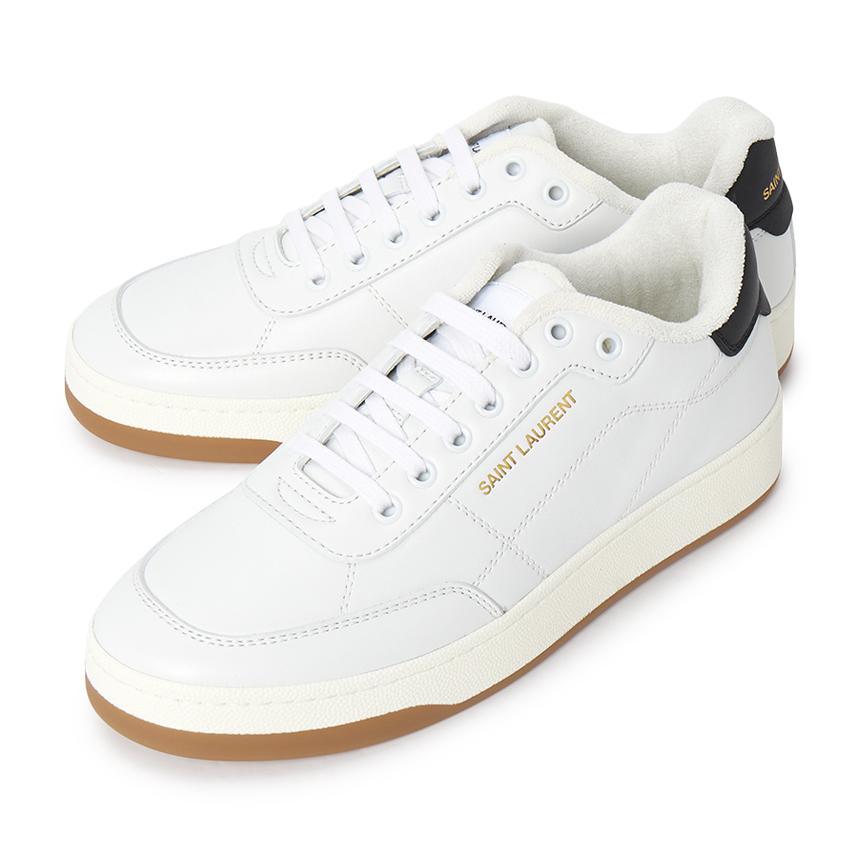 Saint Laurent SL61 Leather Low-Top Sneakers for Men 819476 00NI0 9061