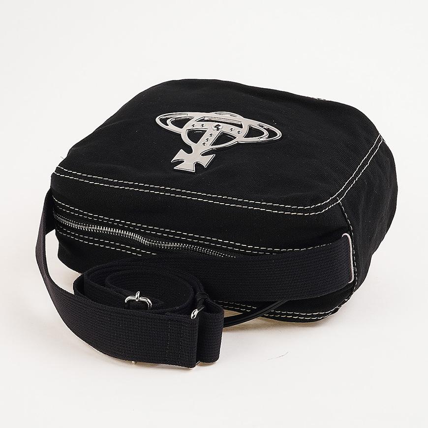 Vivienne Westwood Jude Crossbody Bag Black Leather Women’s