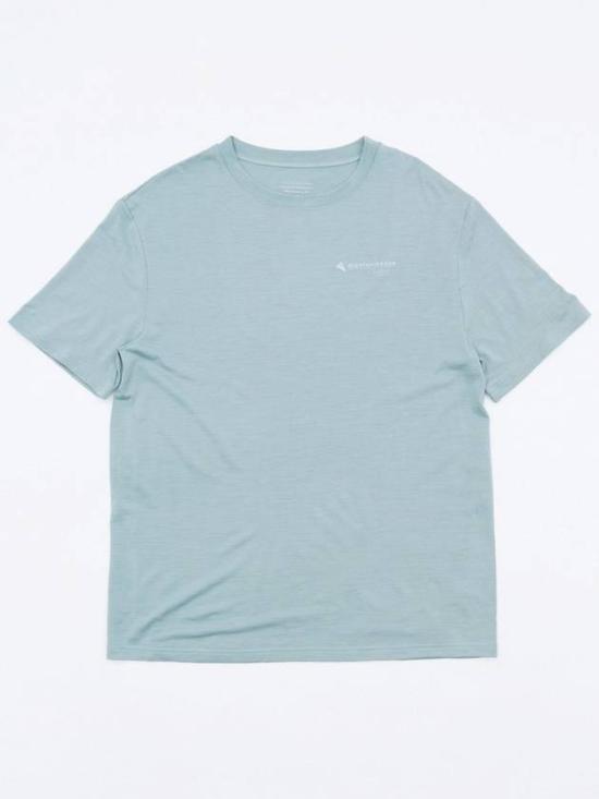 Klattermusen Short Sleeve T-Shirt for Men 10393882 FLUORITE GREY DOM
