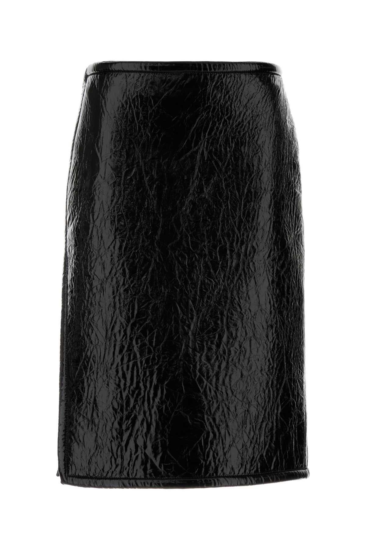 GUCCI Black Midi Skirt