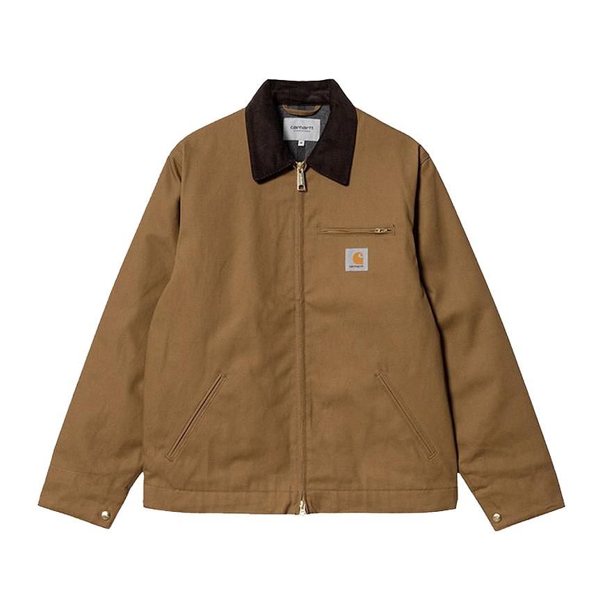 CARHARTT WIP Men’s Detroit Jacket Black Canvas Workwear