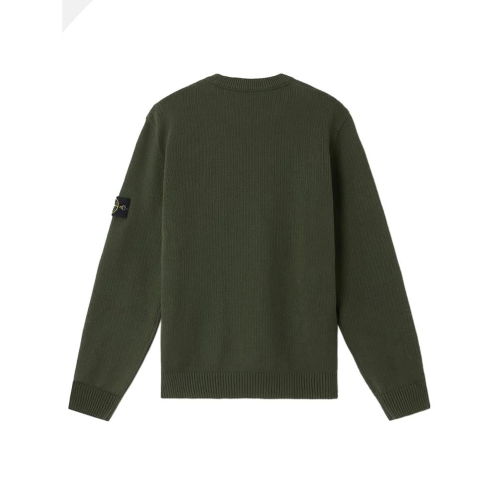 STONE ISLAND Men's Winter Cotton Knit Crewneck Sweater