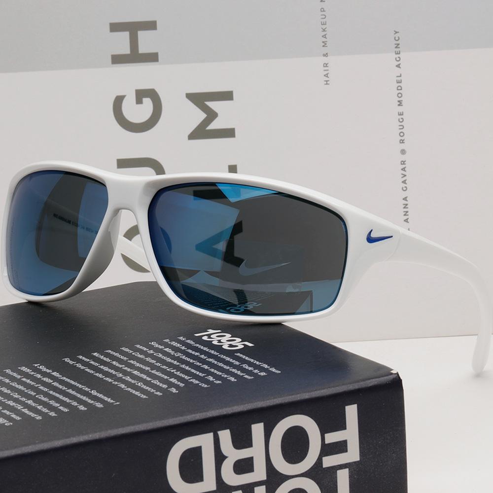 Nike Adrenaline Blue Mirror Sports Sunglasses Unisex EV1134 144