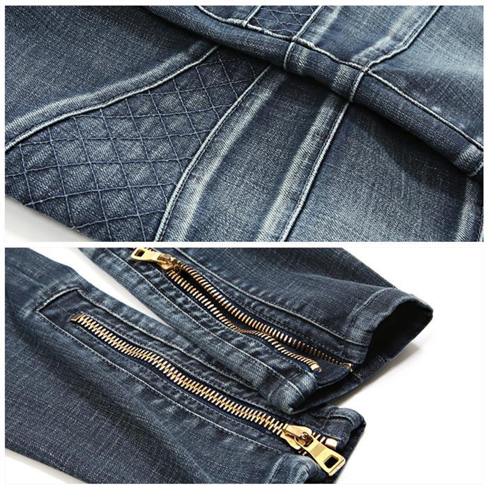 Balmain Women’s Biker Skinny Denim Jeans 5162 134N C3180