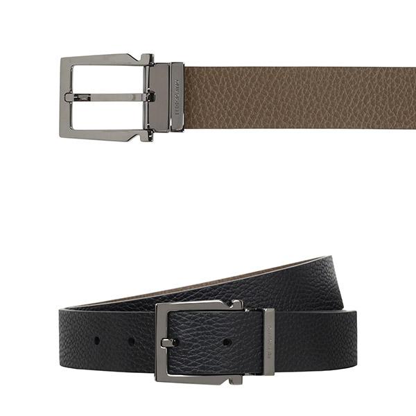 Ferragamo Brown Sugar/Black Reversible Leather Belt 67 0253 0770729