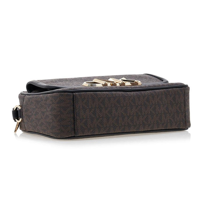 Michael Kors Women’s Satchel Shoulder Bag Brown Monogram Canvas