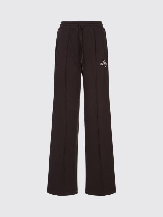 MSGM New Italic Logo Embroidered Elastic Waist Sweatpants 3941MDP71 257795 30