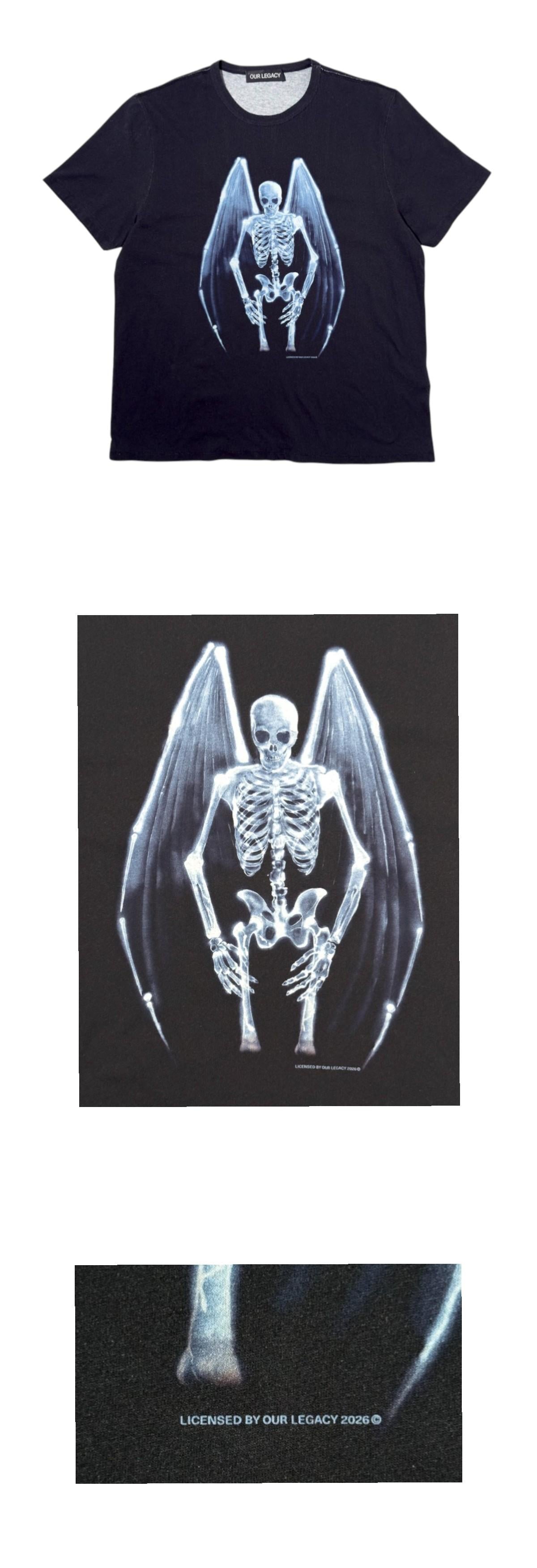 OUR LEGACY Fallen Angel New Box T-Shirt Black
