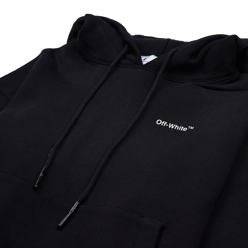 OFF WHITE Men's Caravaggio Crowning Print Hoodie OMBB037C99FLE0071001