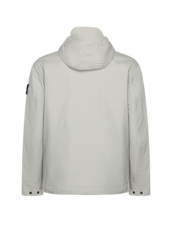 STONE ISLAND Pearl Gray Down Puffer Jacket Women K2S154100086 S0A27 V0061