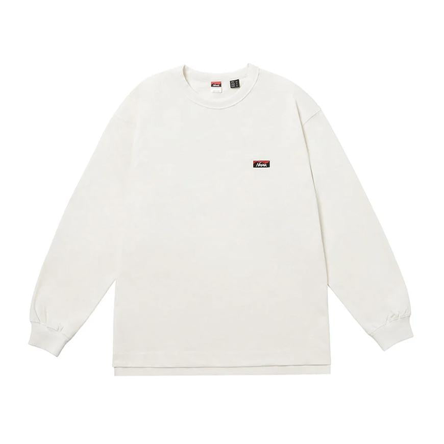 NANGA Unisex Logo Embroidered Sweatshirt NW2411 1G803 WHT