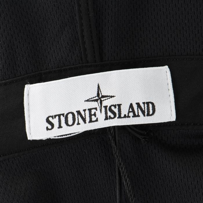 STONE ISLAND Membrane Hooded Down Jacket Black Men