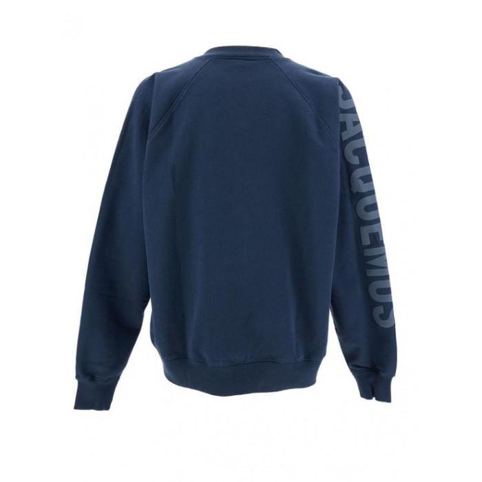 JACQUEMUS Typo Logo Men's Crewneck Sweatshirt