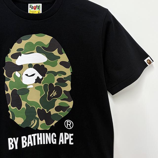 BAPE ABC Camo By A Bathing Ape Short Sleeve T-Shirt Black/Gray