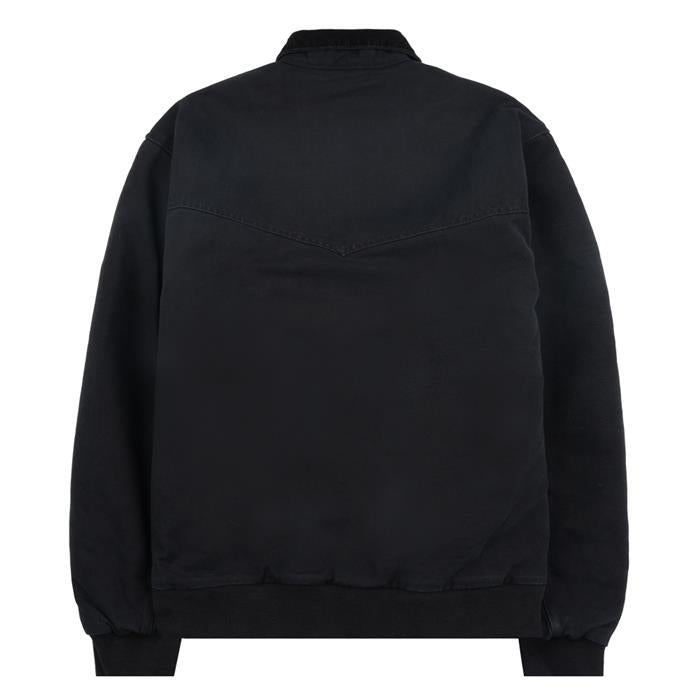 Carhartt OG Santa Fe Jacket Black Mens Workwear Cotton Canvas