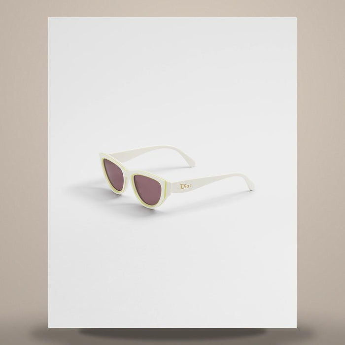 DIOR White Butterfly Sunglasses DPOPB1IXR 95G0