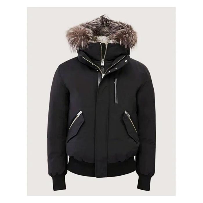 Mackage Dixon X Black Silver Down Puffer Jacket DIXONX