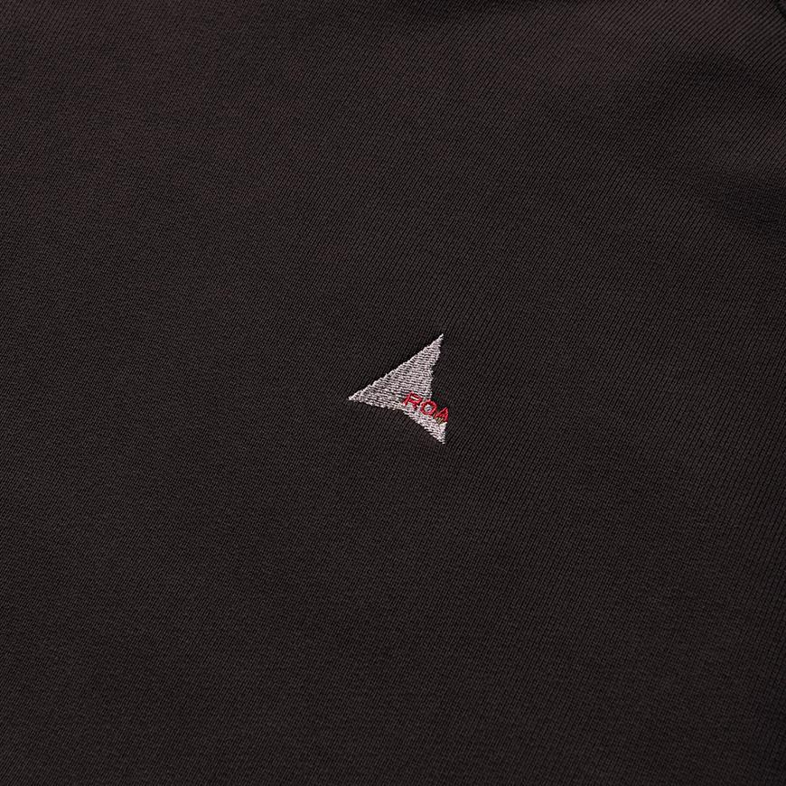 ROA Men’s Logo 490gsm Hoodie RBMW0634FA403 BLK0020